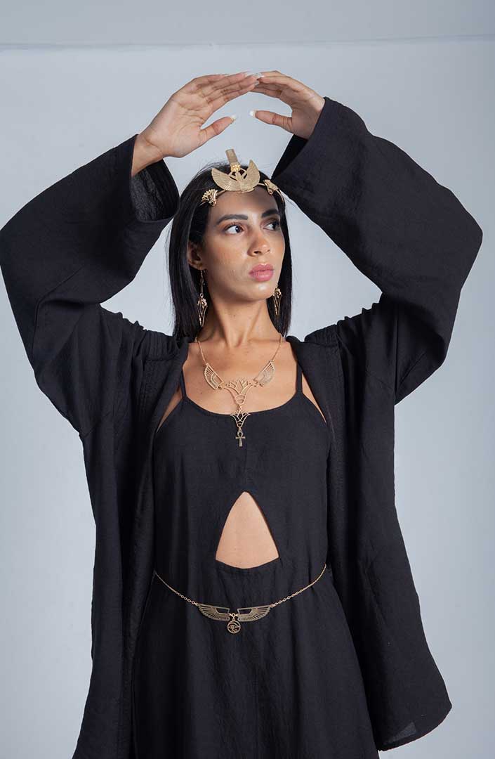Isis with Desert Crystal Crown