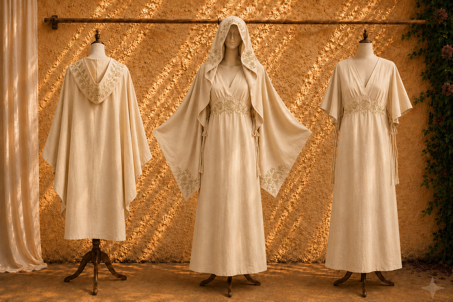 Golden Rose Ceremonial Ensemble • Gold Cream The Golden Rose Collection