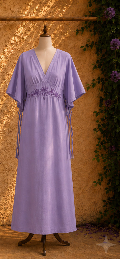 Rose Gown • Purple Lavender