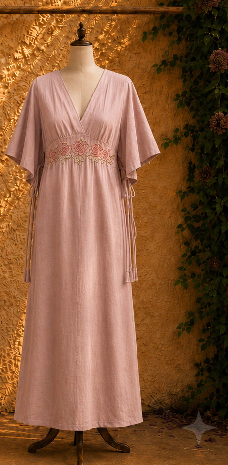 Rose Gown • Pink Cashmere