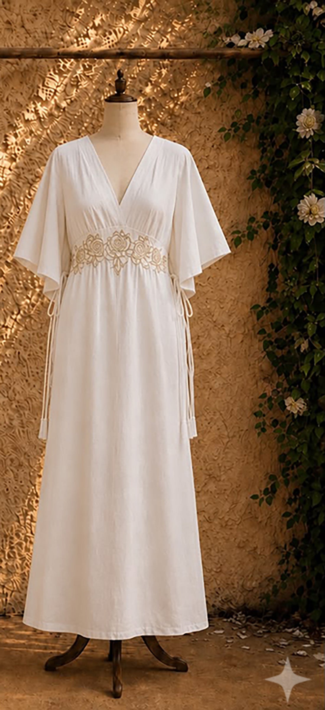 White Rose Ceremonial Ensemble • White Gold The White Rose Collection