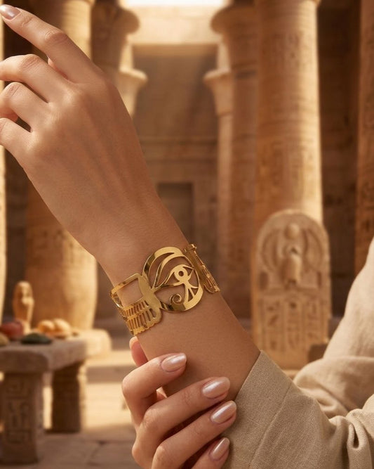 Winged Horus Guardian Bracelet