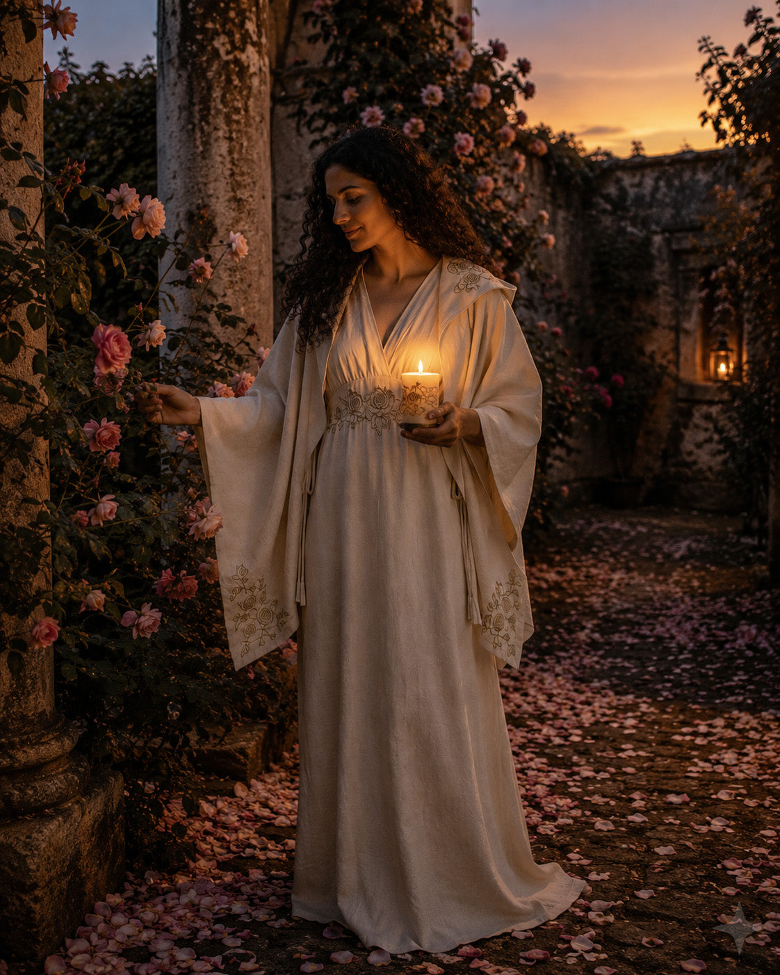 Golden Rose Ceremonial Ensemble • Gold Cream The Golden Rose Collection