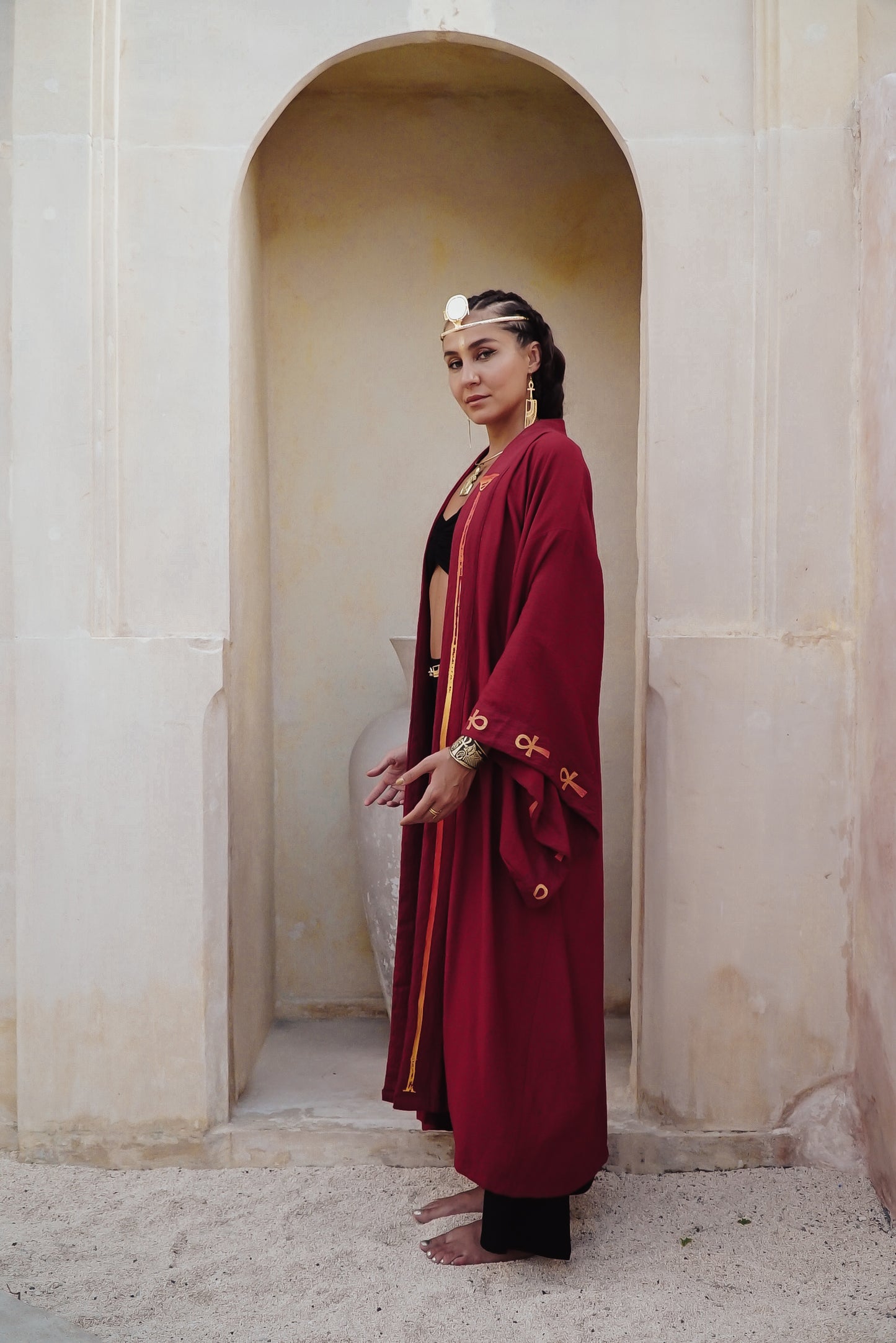 SET Sekhmet Bundle for four ~ Kimonos, Robes & Crowns.