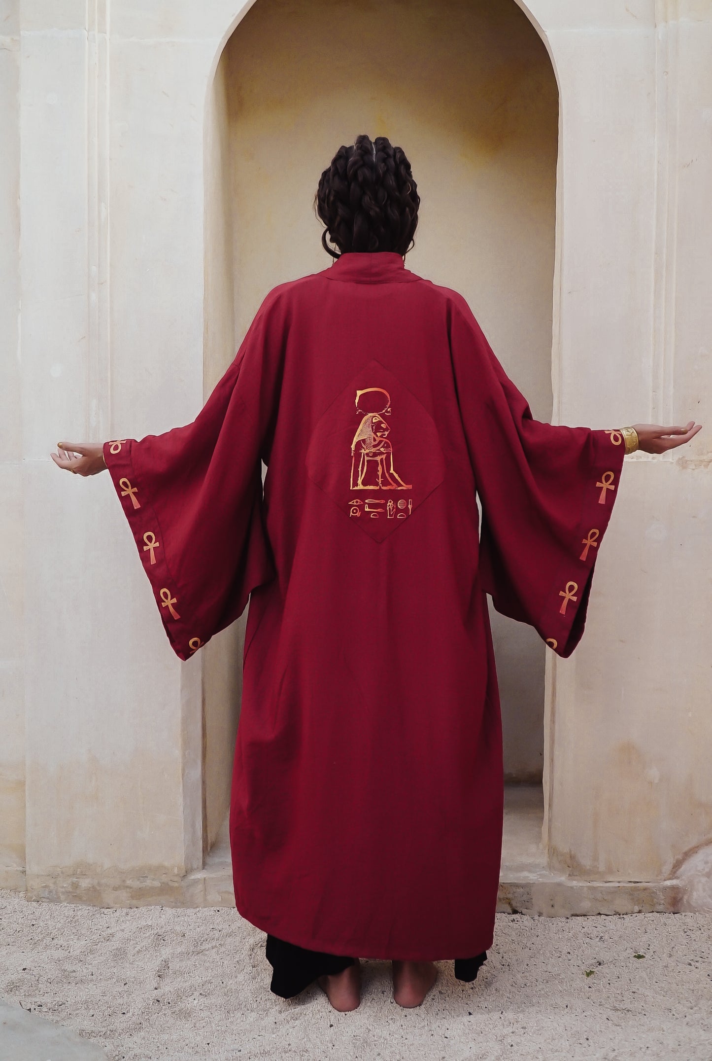 SET Sekhmet Bundle for four ~ Kimonos, Robes & Crowns.
