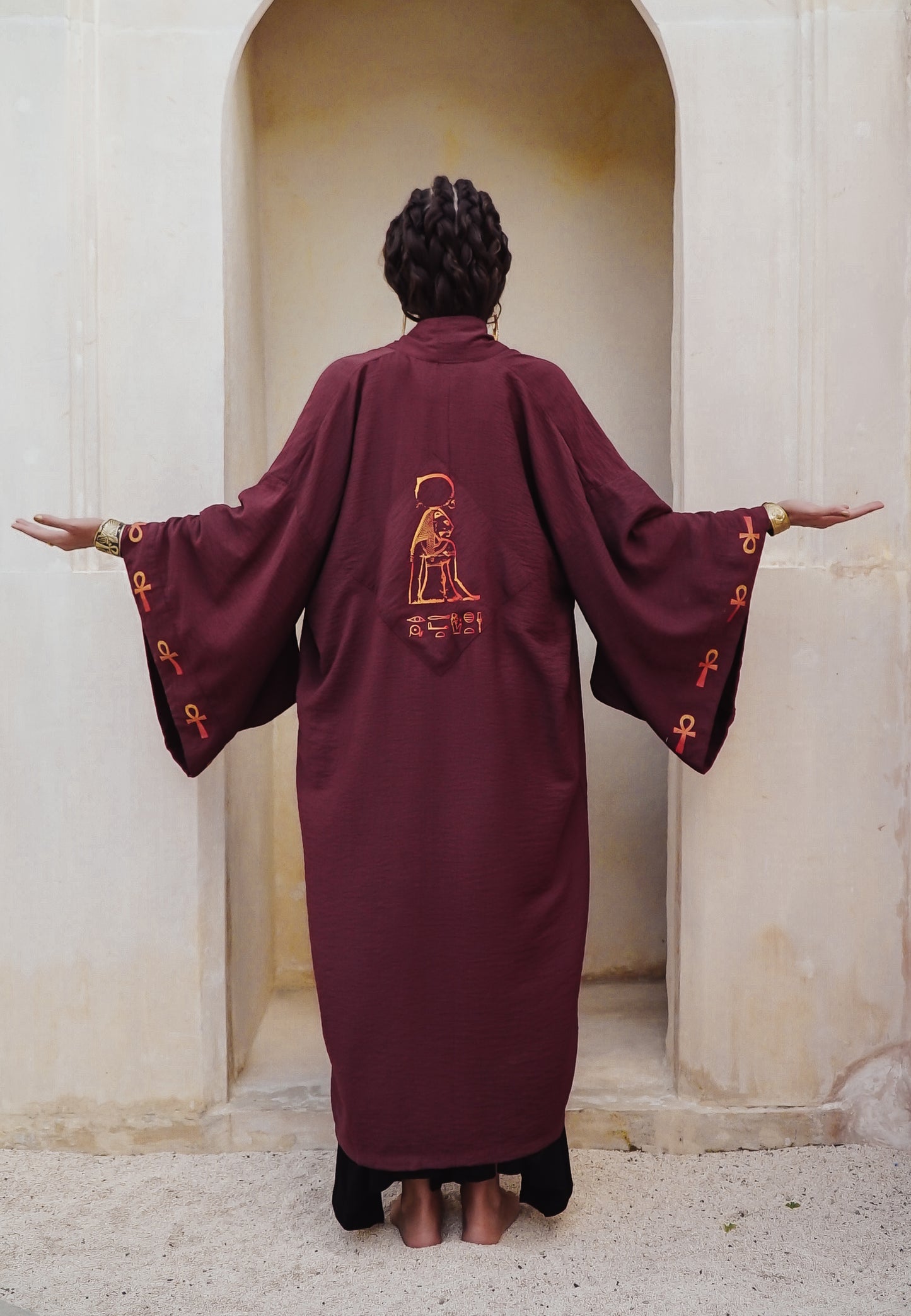 SET Sekhmet Bundle for four ~ Kimonos, Robes & Crowns.