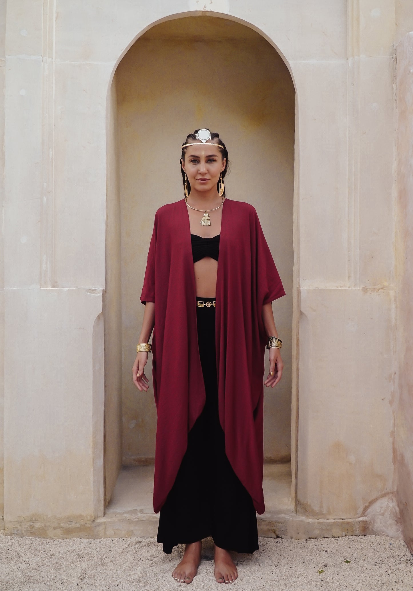 SET Sekhmet Bundle for four ~ Kimonos, Robes & Crowns.