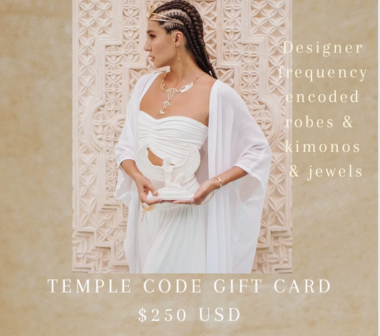 Temple Code Gift Card $250  USD