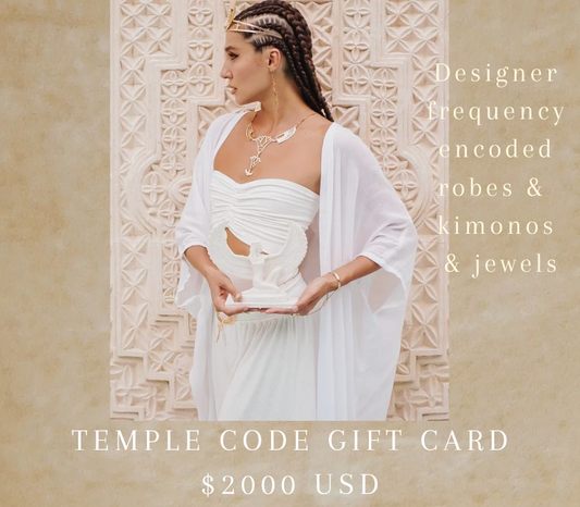 Temple Code Gift Card $2000 usd