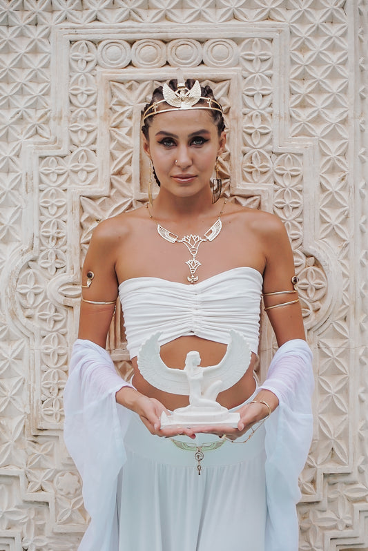 Isis with Desert Crystal Crown