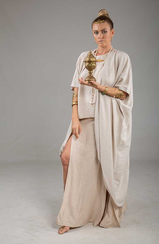 Key of Life Robe of Alchemy sand linen